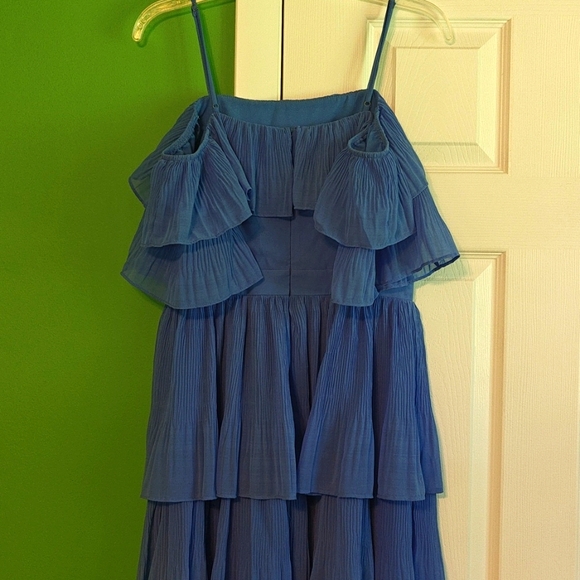 Adelyn Rae Blue Layered Dress - Picture 5 of 12